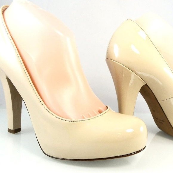 $285 NIB MARC by MARC JACOBS PATENT LEATHER HIDDEN PLATFORM PUMP HEELS - Picture 7 of 7
